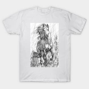 INK HORSES .2 T-Shirt